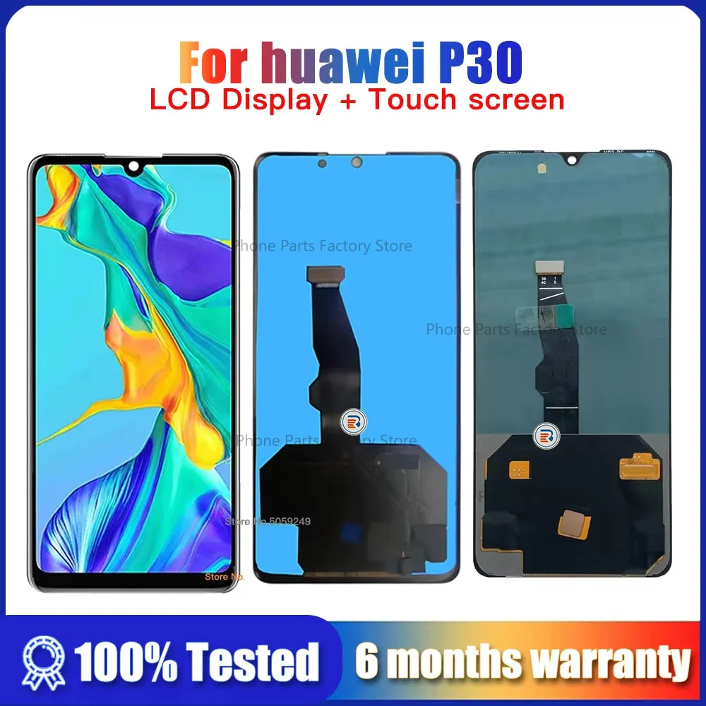 OLED LCD For Huawei P30 p 30 Screen Touch Digitizer Assembly for Huawei P30 LCD Display ELE-L29 ELE-L09 ELE-AL00 ELE-L04 TL00
OLED LCD For Huawei P30 p 30 Screen Touch Digitizer Assembly for Huawei P30 LCD Display ELE-L29 ELE-L09 ELE-AL00 ELE-L04 TL00
