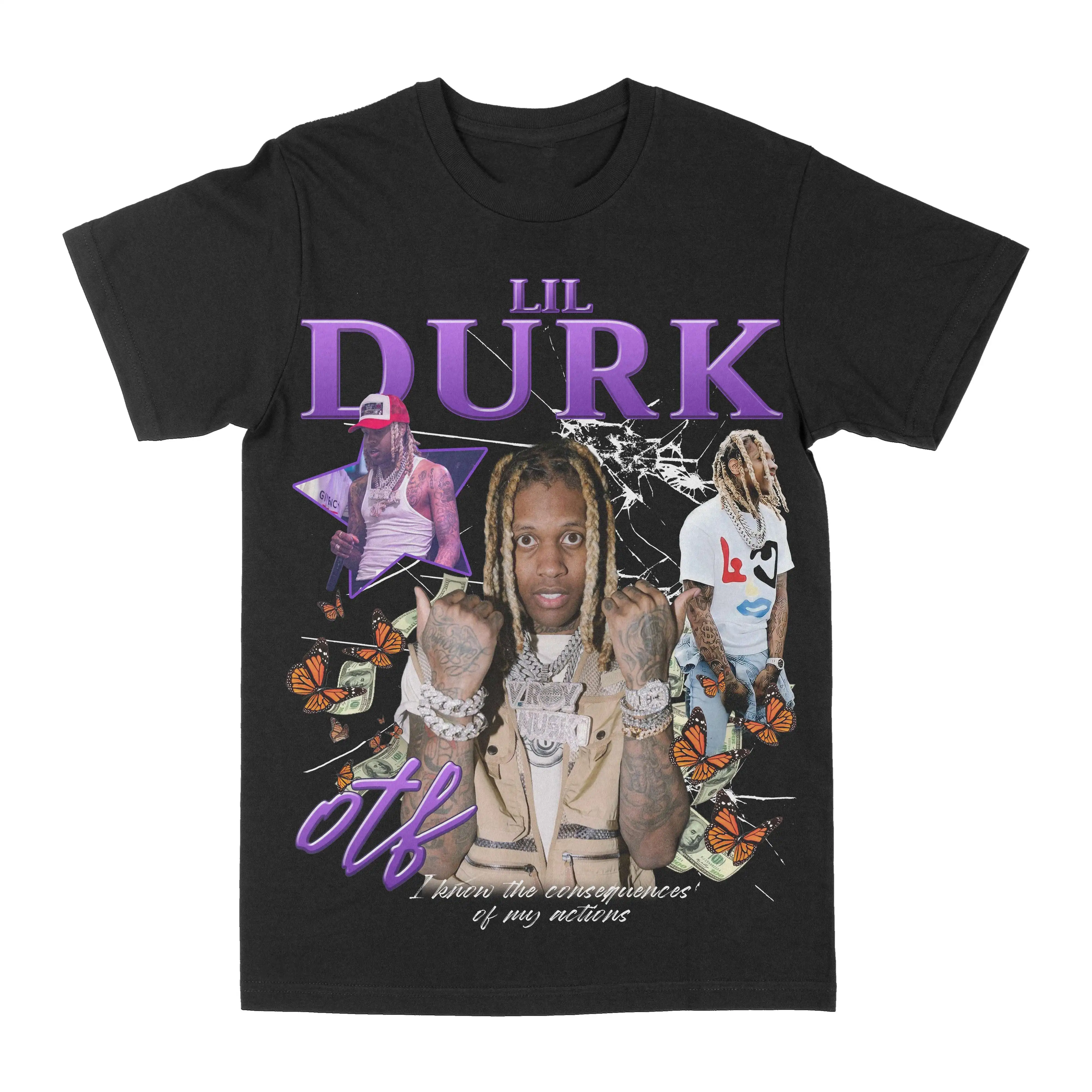 Футболка Lil Durk OTF для мужчин и женщин, хлопковые футболки в стиле ретро, хип-хоп, рэпер, уличная одежда с короткими рукавами, топы Y2k, мужская одежда, летняя футболка
Футболка Lil Durk OTF для мужчин и женщин, хлопковые футболки в стиле ретро, хип-хоп, рэпер, уличная одежда с короткими рукавами, топы Y2k, мужская одежда, летняя футболка
