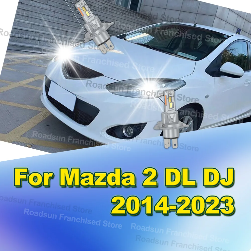 2Pcs Hi/Lo Beam Headlights 30000LM 180W 6000K For Mazda 2 DL DJ 2014-2023 2015 2016 2017 2018 2019 2020 2021 2022
2Pcs Hi/Lo Beam Headlights 30000LM 180W 6000K For Mazda 2 DL DJ 2014-2023 2015 2016 2017 2018 2019 2020 2021 2022