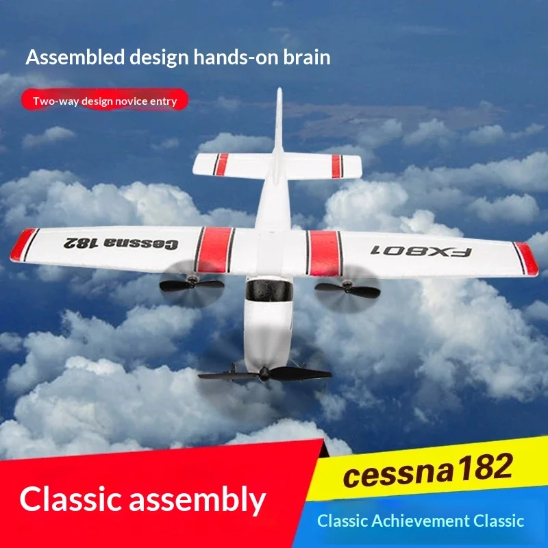 Cessna 182 Remote Controlled Airplane Fixed Wing Glider Stunt Crash Resistant Long Battery Life Epp Material For Beginner Flyers
Cessna 182 Remote Controlled Airplane Fixed Wing Glider Stunt Crash Resistant Long Battery Life Epp Material For Beginner Flyers