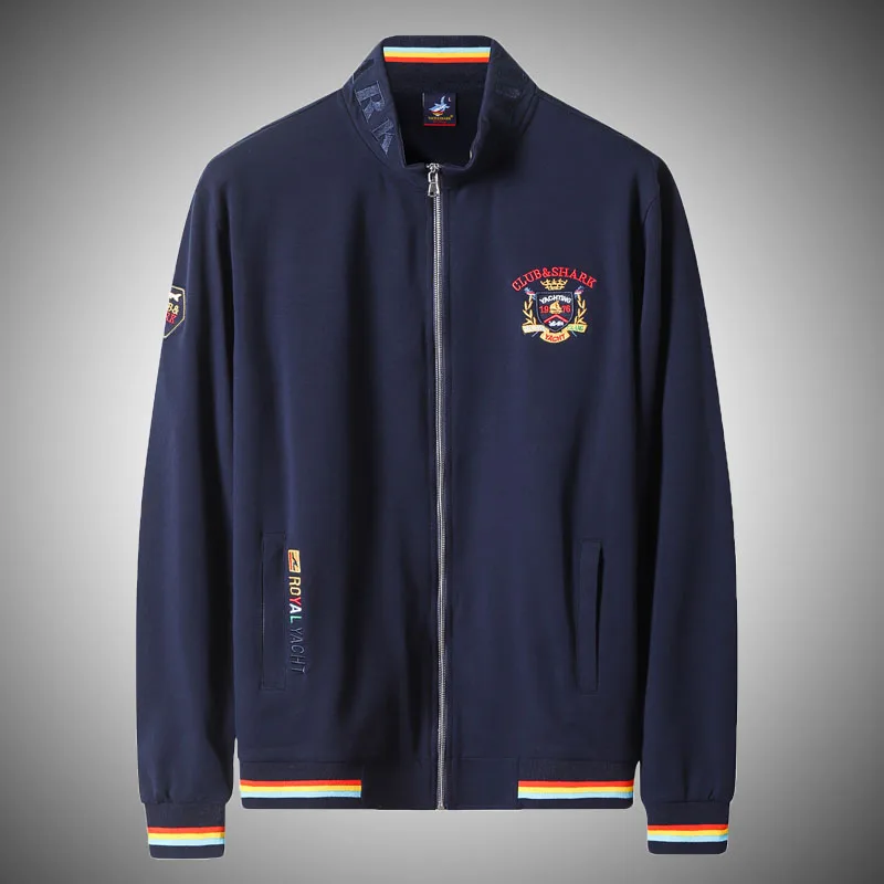 Новая мужская тонкая спортивная верхняя одежда больших размеров 2020 года: свободный повседневный кардиган на молнии из хлопка для весны и осени
Новая мужская тонкая спортивная верхняя одежда больших размеров 2020 года: свободный повседневный кардиган на молнии из хлопка для весны и осени