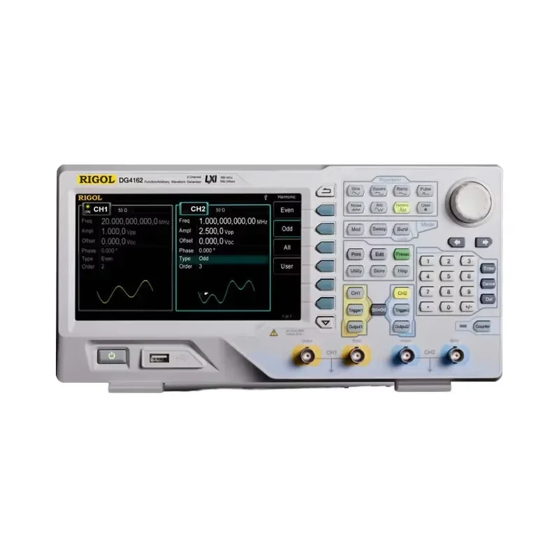 DG4162 160MHz 2CH Professional Arbitrary Waveform Generator 1.5-Year Warranty 44x26x28cm Size for High-performance
DG4162 160MHz 2CH Professional Arbitrary Waveform Generator 1.5-Year Warranty 44x26x28cm Size for High-performance