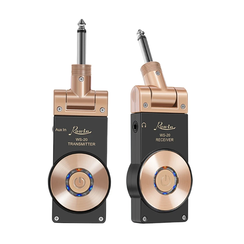 Top- WS-20 2.4G Wireless Electric Guitar Transmitter Receiver Set 30 Meters Transmission Range For Electric Guitar Bass
Top- WS-20 2.4G Wireless Electric Guitar Transmitter Receiver Set 30 Meters Transmission Range For Electric Guitar Bass