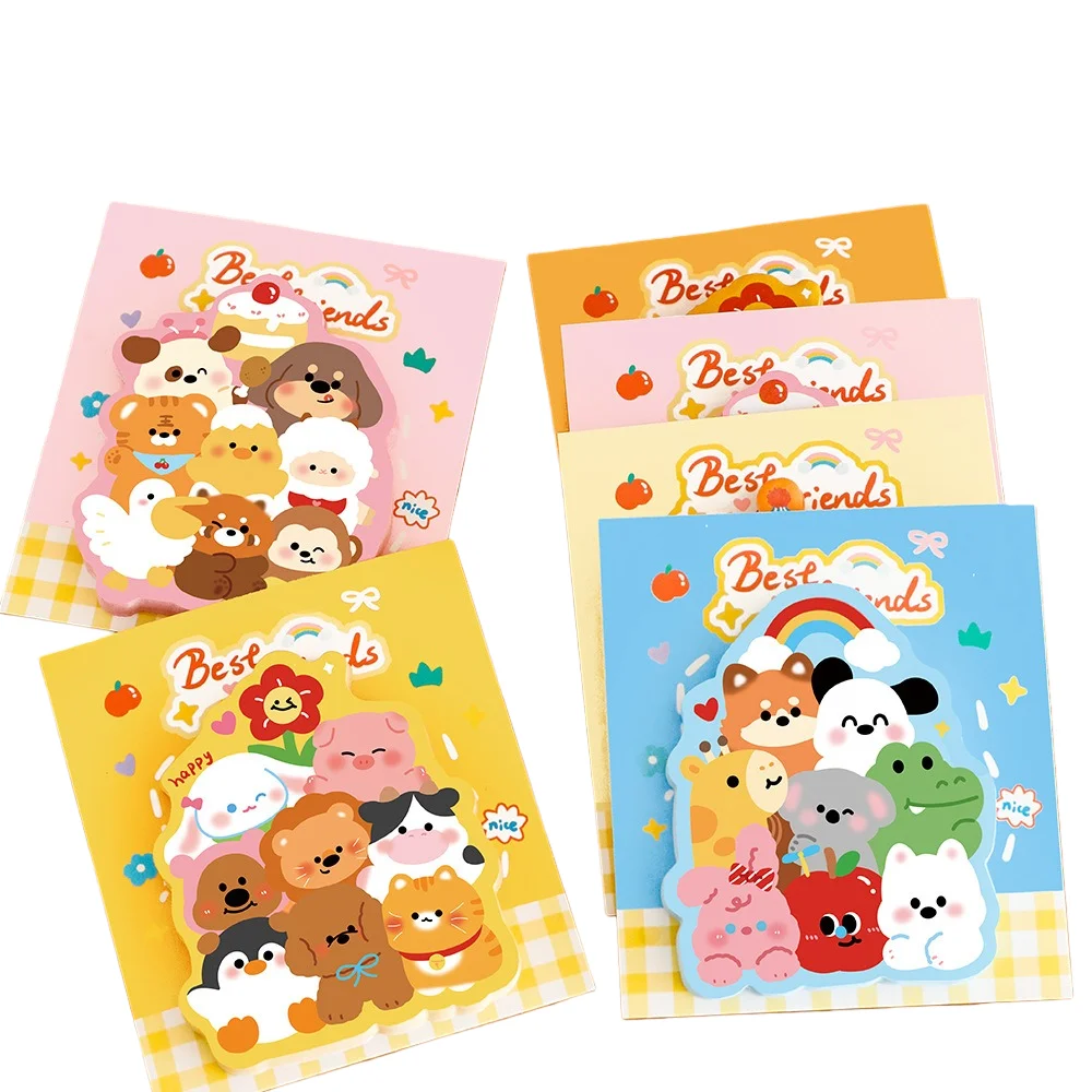 Charming Animal Sticky Note Pack, Reusable Stacking Memo Pads for Students, Aesthetic & Fun School Supplies
Charming Animal Sticky Note Pack, Reusable Stacking Memo Pads for Students, Aesthetic & Fun School Supplies
