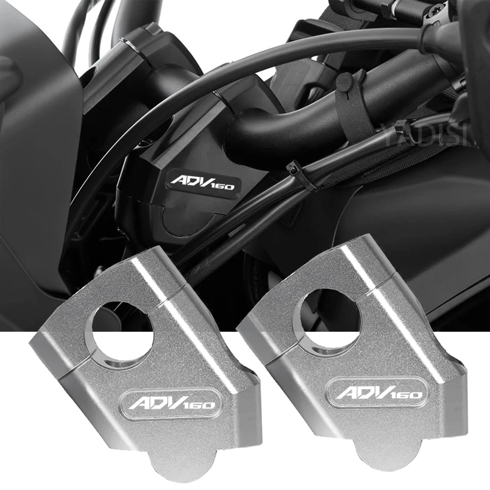 New For Honda ADV160 ADV 160 2023 Motorcycle Handlebar Riser Bar Mount Handle Heightening Clamp Pit Motorbike Accessories
New For Honda ADV160 ADV 160 2023 Motorcycle Handlebar Riser Bar Mount Handle Heightening Clamp Pit Motorbike Accessories