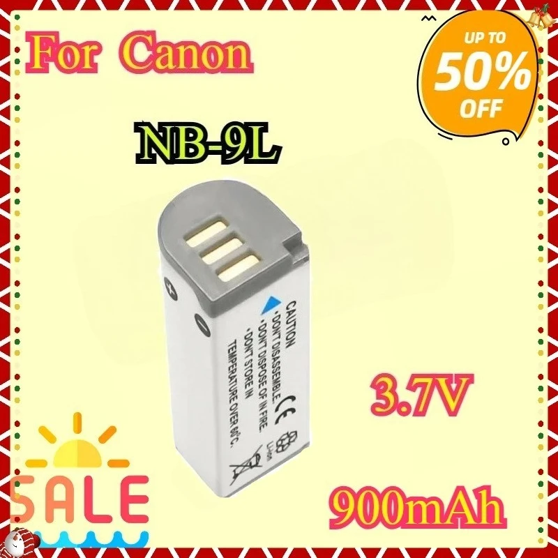 For Canon ELPH 510 520 530 HS PowerShot N SD4500 IS IXUS 1100 50S Camera New For NB-9L NB9L NB 9L 900mAh Rechargeable Batteries
For Canon ELPH 510 520 530 HS PowerShot N SD4500 IS IXUS 1100 50S Camera New For NB-9L NB9L NB 9L 900mAh Rechargeable Batteries