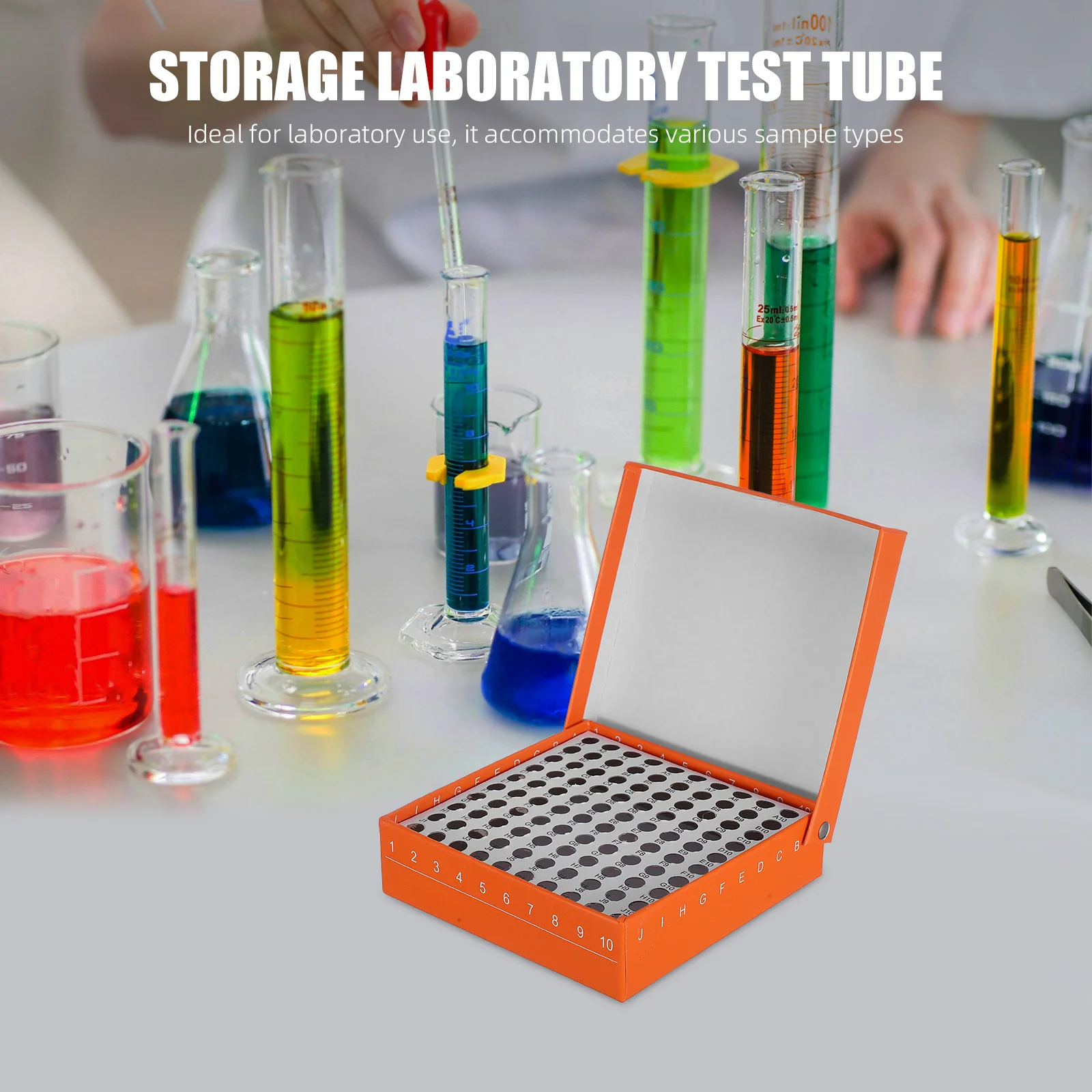 Storage Box With Freezer Organizer Tubes Vials Bottles Oil Leakproof Sample Freezer Box For Laboratory Use
Storage Box With Freezer Organizer Tubes Vials Bottles Oil Leakproof Sample Freezer Box For Laboratory Use