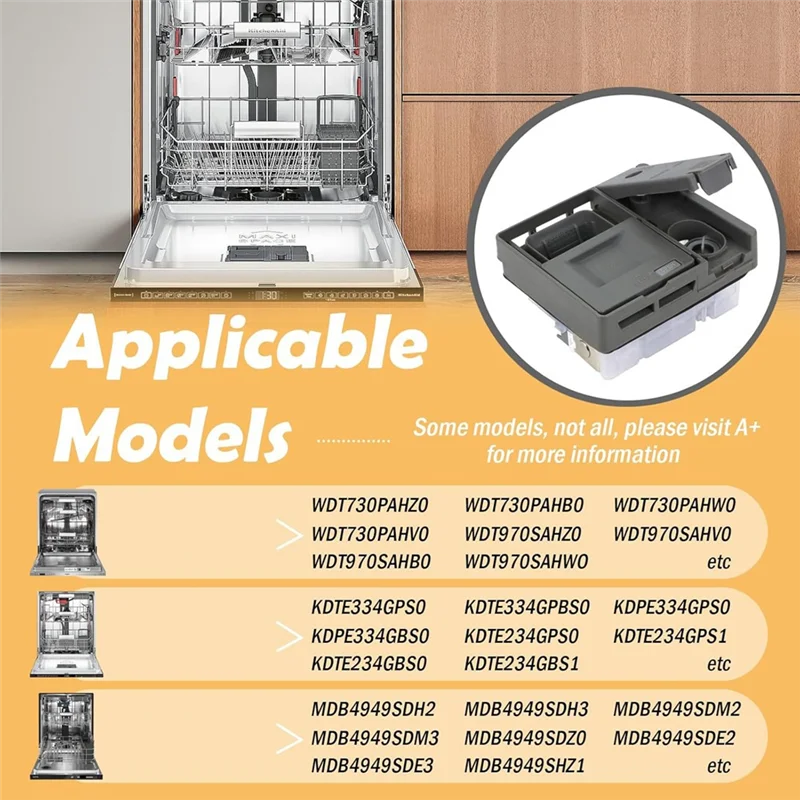 A76X-W10861000 Дозатор моющего средства для посудомоечной машины, совместимый с запасными частями для посудомоечной машины Whirlpool Kitchenaid Maytag
A76X-W10861000 Дозатор моющего средства для посудомоечной машины, совместимый с запасными частями для посудомоечной машины Whirlpool Kitchenaid Maytag