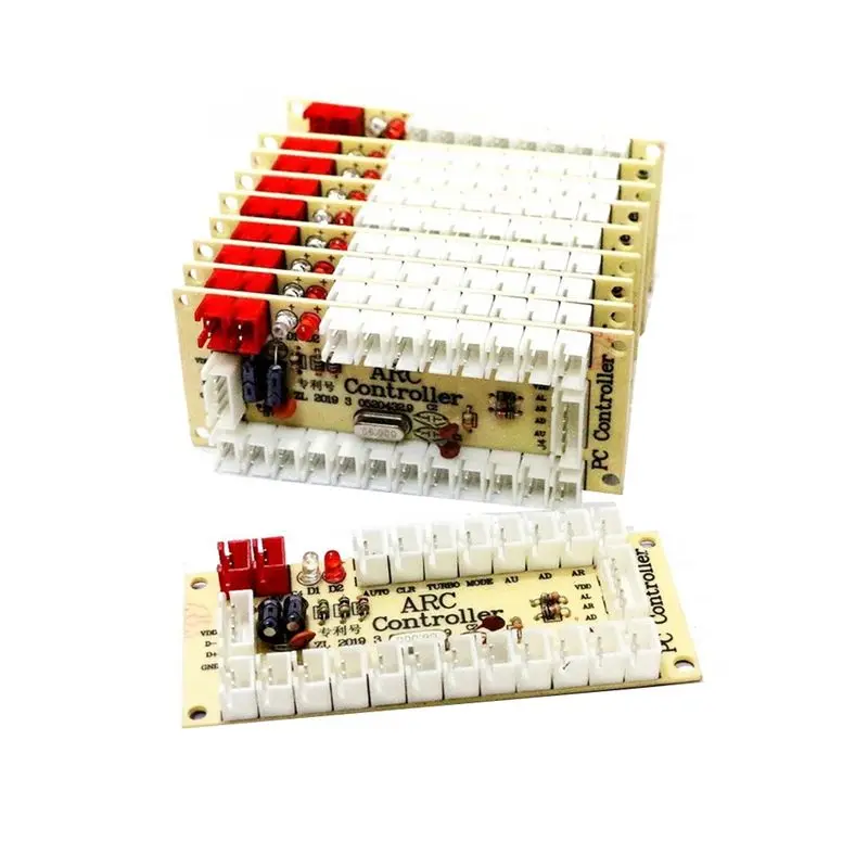 AA87 10 шт. контроллеры ARC968 PS3 USB для Raspberry Pi, джойстик с нулевой задержкой, кнопки SANWA для аркадных автоматов, энкодер
AA87 10 шт. контроллеры ARC968 PS3 USB для Raspberry Pi, джойстик с нулевой задержкой, кнопки SANWA для аркадных автоматов, энкодер
