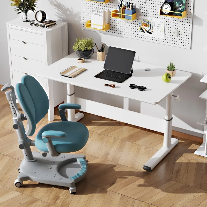 Custom Kids Hand Crank Height Adjustable Study Desk Writing Computer Learning Workstation for Home School
Custom Kids Hand Crank Height Adjustable Study Desk Writing Computer Learning Workstation for Home School