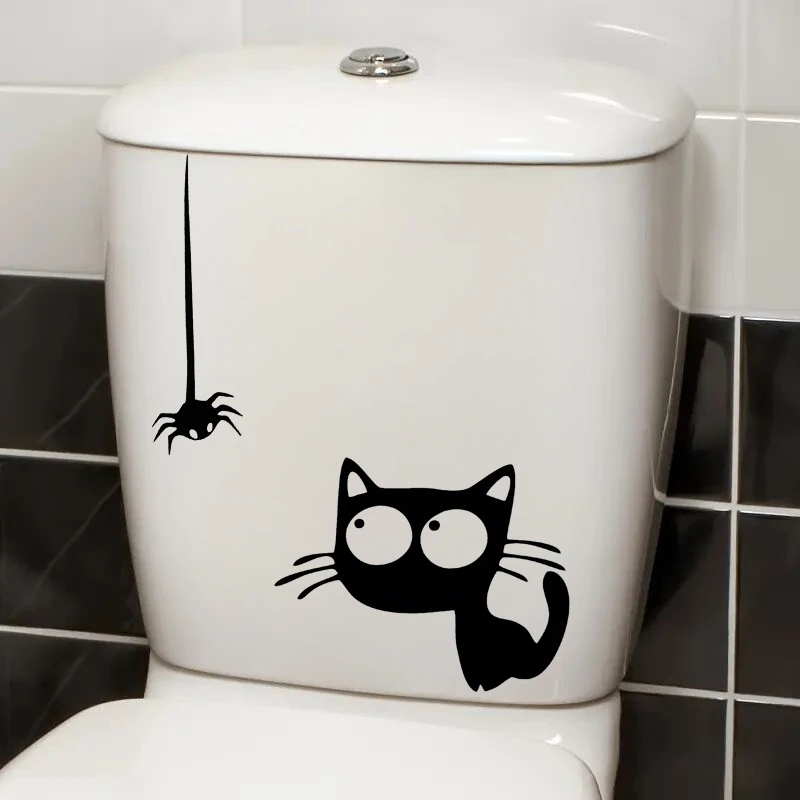 Кот с пауком наклейка декоративная, Funny Cat with a Spider Sticker, Waterproof Decor for Wall, Refrigerator, Door, Window
Кот с пауком наклейка декоративная, Funny Cat with a Spider Sticker, Waterproof Decor for Wall, Refrigerator, Door, Window