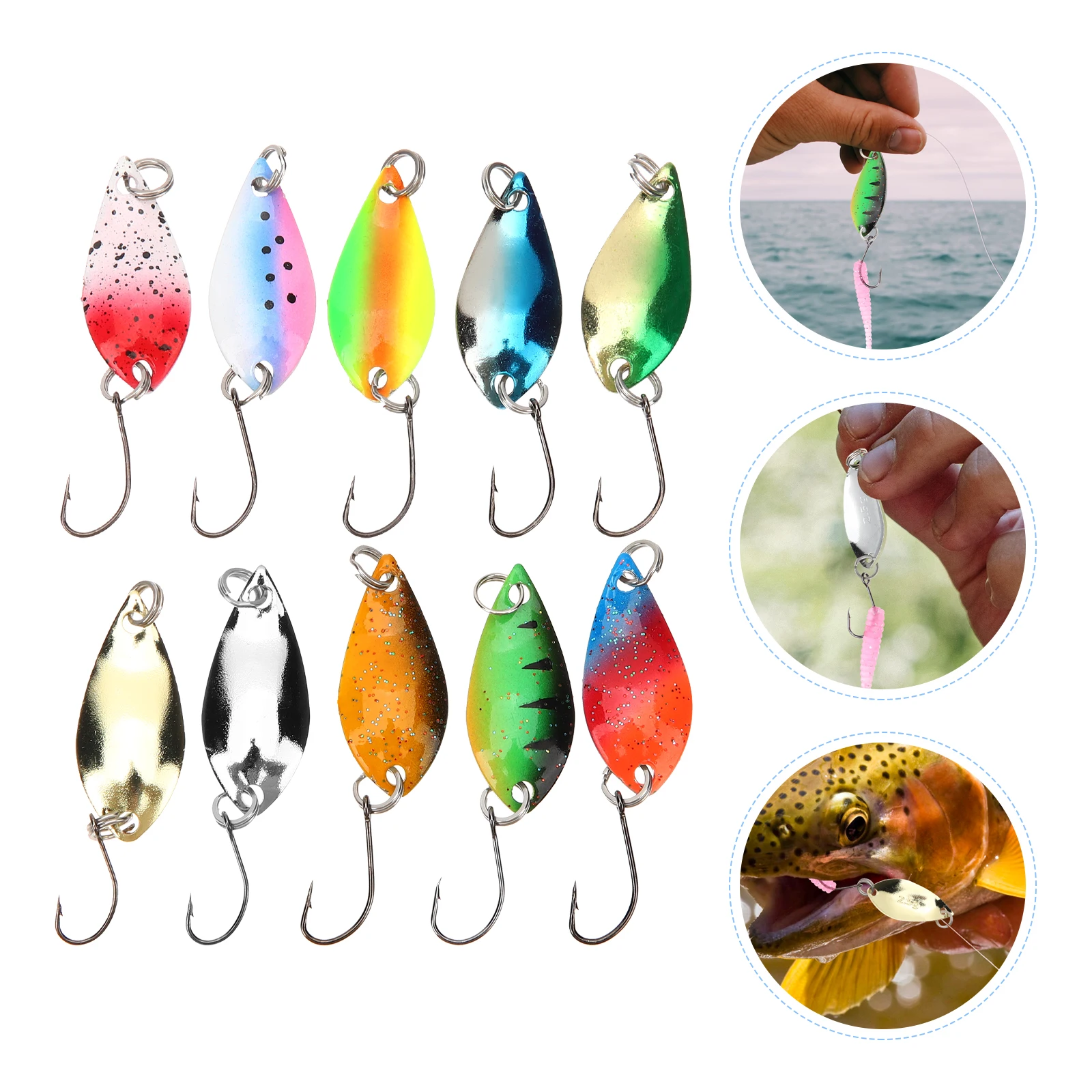 Sequin Fishing Lure Bait Kit Soft 304 Stainless Steel Baits Reusable Artificial Fake Baits Realistic Fishing Supplies
Sequin Fishing Lure Bait Kit Soft 304 Stainless Steel Baits Reusable Artificial Fake Baits Realistic Fishing Supplies