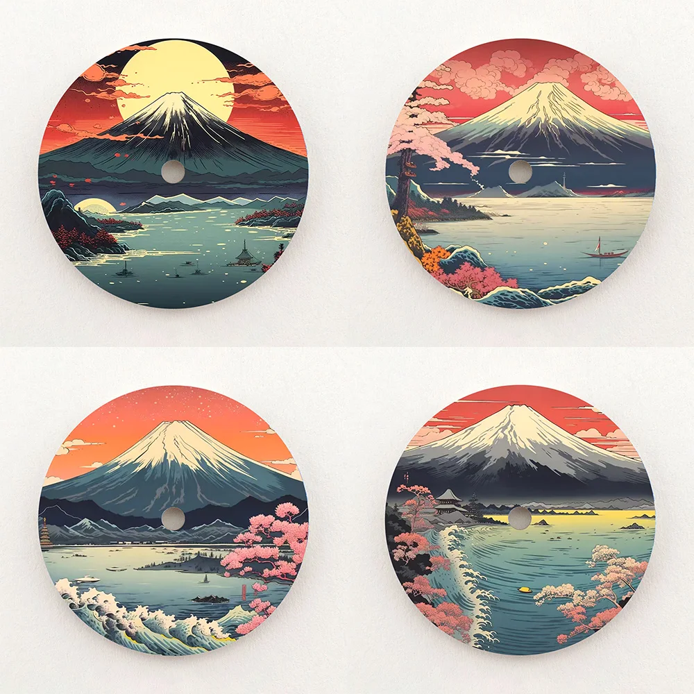 28.5mm Dial NH35 Dial Vintage Painted Art Dial High Quality Colorful Dial NH36 Dial Watch Accessories Fits NH35/NH36 Movements
28.5mm Dial NH35 Dial Vintage Painted Art Dial High Quality Colorful Dial NH36 Dial Watch Accessories Fits NH35/NH36 Movements