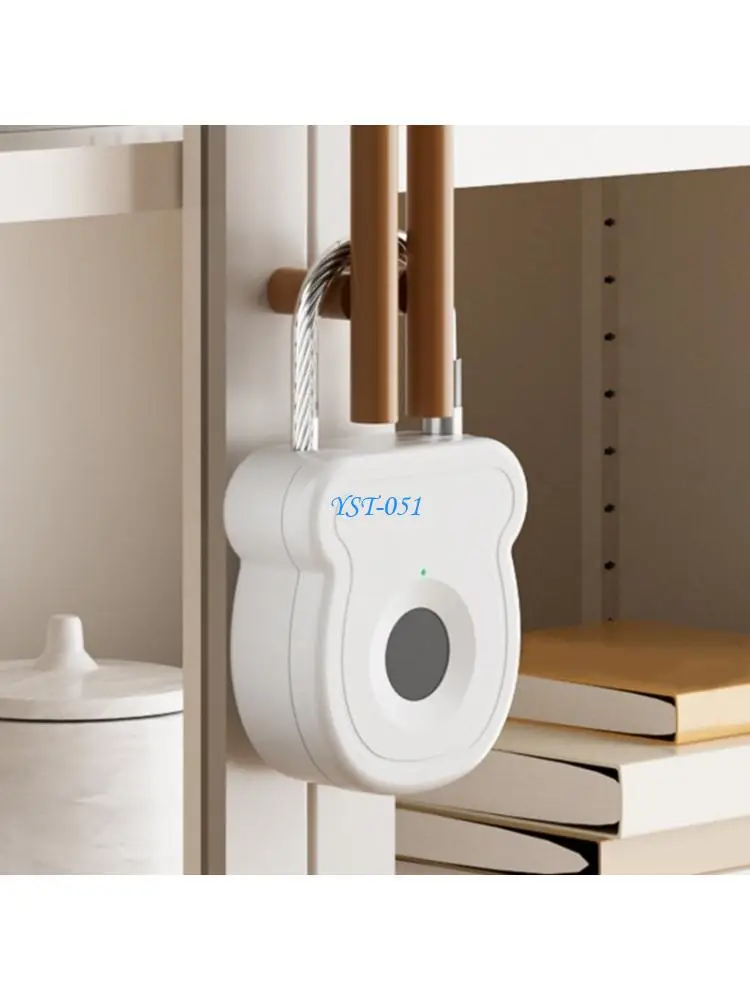 E15A Portable Intelligent Fingerprint Padlock Waterproof Rechargeable Padlock
E15A Portable Intelligent Fingerprint Padlock Waterproof Rechargeable Padlock