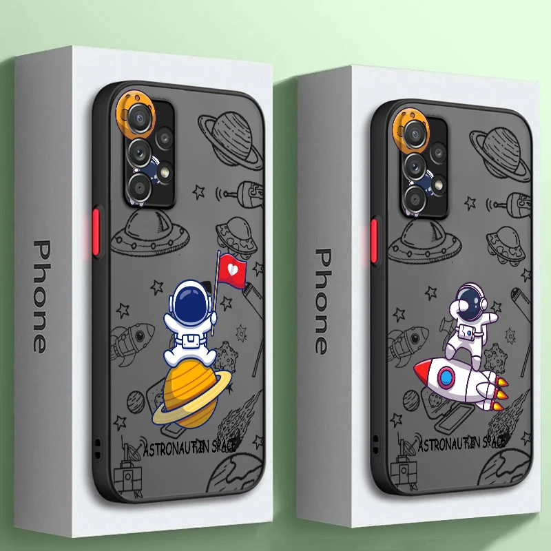 Anime Astronaut Cartoon Art Frosted Translucent For Samsung A53 A52 A33 A32 A51 A71 A21S A13 A73 A50 A22 A12 5G Soft Phone Case
Anime Astronaut Cartoon Art Frosted Translucent For Samsung A53 A52 A33 A32 A51 A71 A21S A13 A73 A50 A22 A12 5G Soft Phone Case