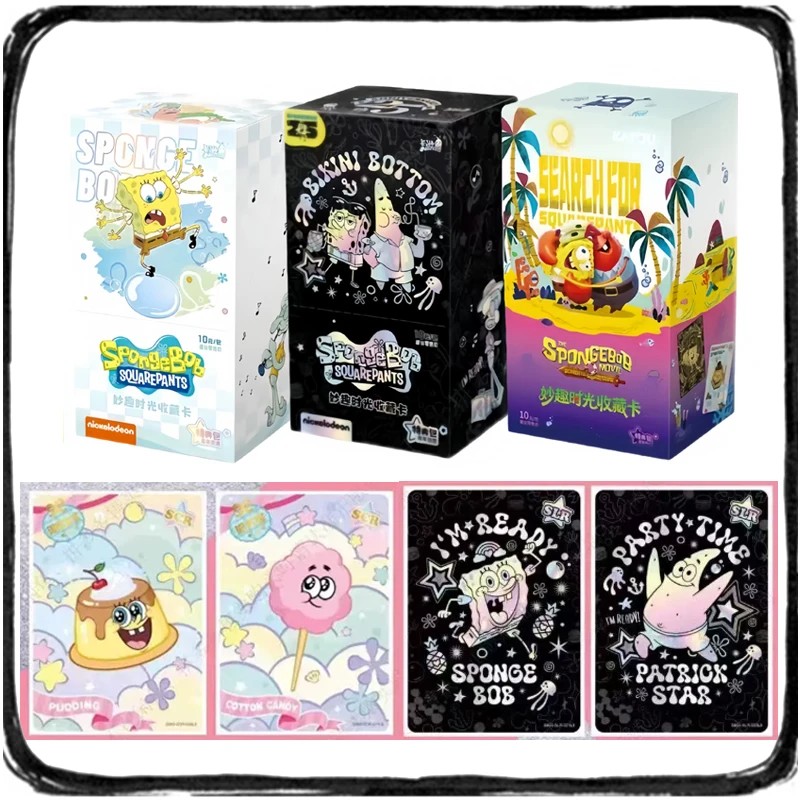 KAYOU Original Box SpongeBob SquarePants Card Special Package Fun Time Collection Cards Children's Holiday Birthday Gift Toys
KAYOU Original Box SpongeBob SquarePants Card Special Package Fun Time Collection Cards Children's Holiday Birthday Gift Toys