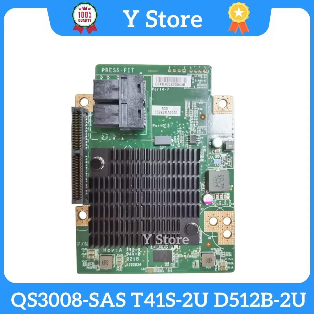 Y Store For Quanta QS3008-SAS T41S-2U D512B-2U 12GB Array Card RAID Card Fast Ship
Y Store For Quanta QS3008-SAS T41S-2U D512B-2U 12GB Array Card RAID Card Fast Ship