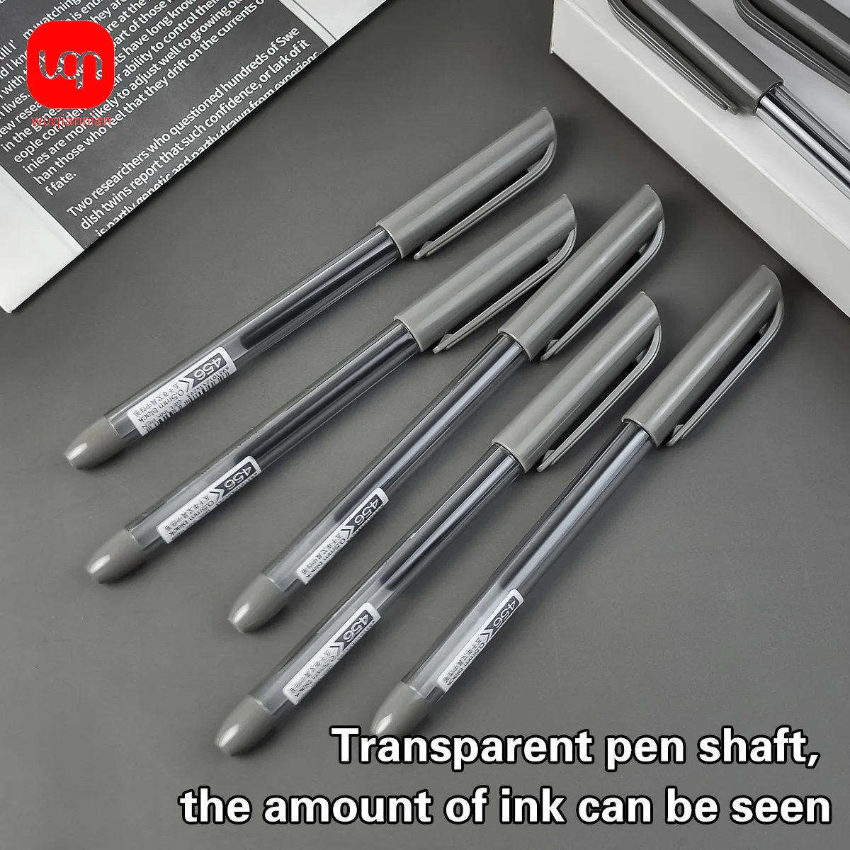 WQN-4/8/12pcs Transparent Black Gel Neutral Pen 0.5mm Full Needle Tube Pen Black Ink Signature Pen Student Office Supplies
WQN-4/8/12pcs Transparent Black Gel Neutral Pen 0.5mm Full Needle Tube Pen Black Ink Signature Pen Student Office Supplies
