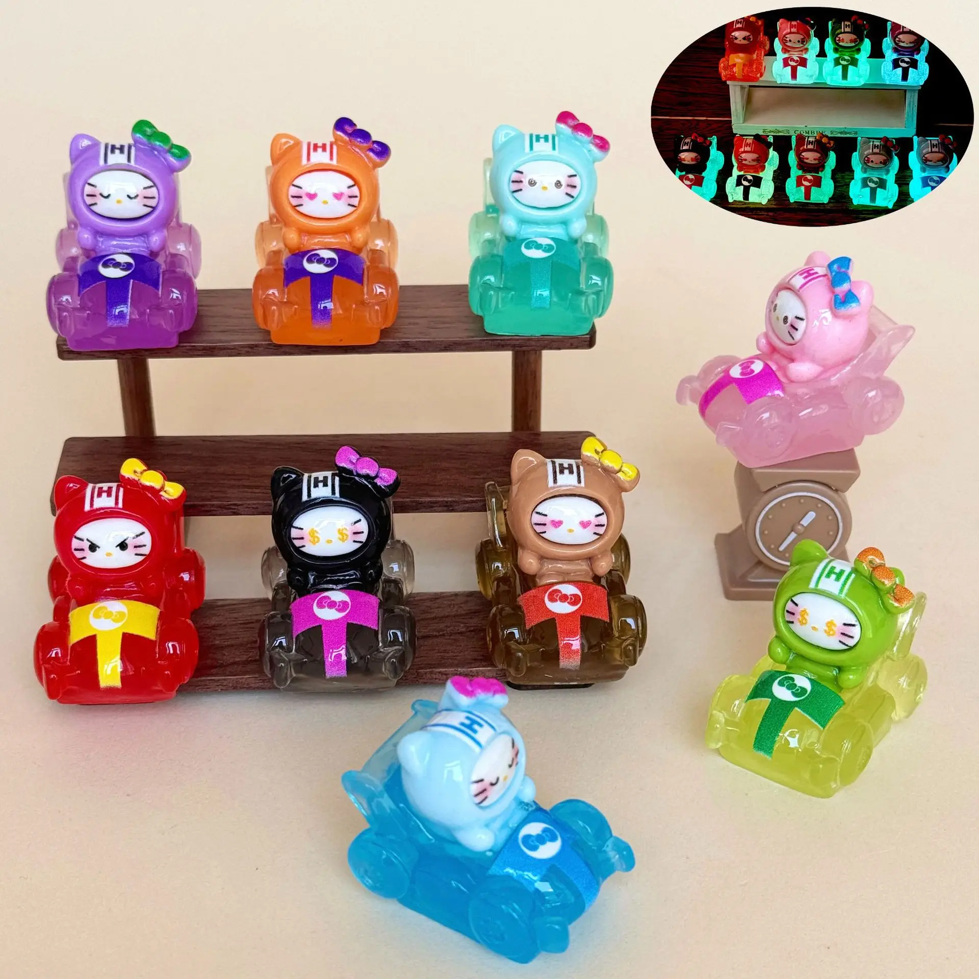 9pcs For KT Ornaments Desktop DIY Accessories Pendants Keyrings Figurines Desktop Trinkets Resin Components Gifts 
9pcs For KT Ornaments Desktop DIY Accessories Pendants Keyrings Figurines Desktop Trinkets Resin Components Gifts