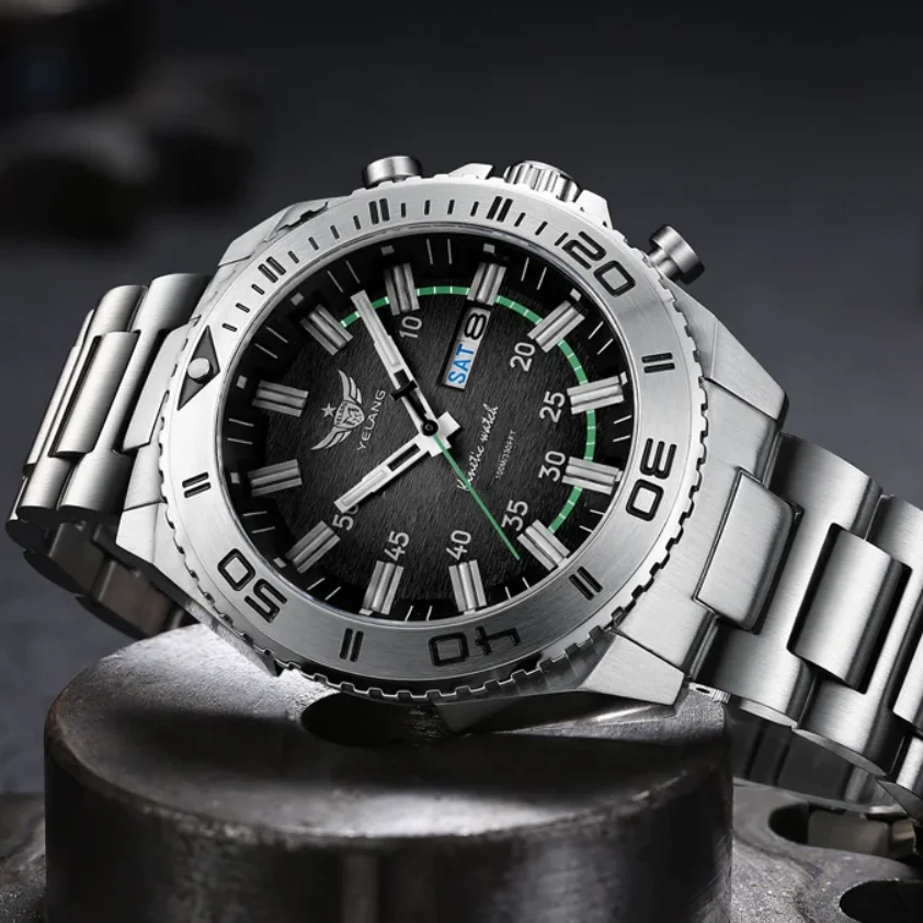 Yelang Men Military Watch 44MM Solar Kinetic Quartz Wristwatch 10ATM Waterproof Luminous Tubes Sapphire Mirrorv PX83 Mov
Yelang Men Military Watch 44MM Solar Kinetic Quartz Wristwatch 10ATM Waterproof Luminous Tubes Sapphire Mirrorv PX83 Mov
