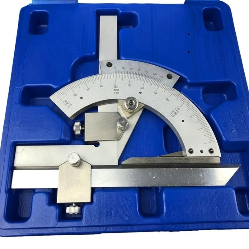0-320° Angles Measuring Rulers Vernier Bevel Protractor Measurement Instrument for Woodworking Angles Finder Rulers Tool 87HA
0-320° Angles Measuring Rulers Vernier Bevel Protractor Measurement Instrument for Woodworking Angles Finder Rulers Tool 87HA