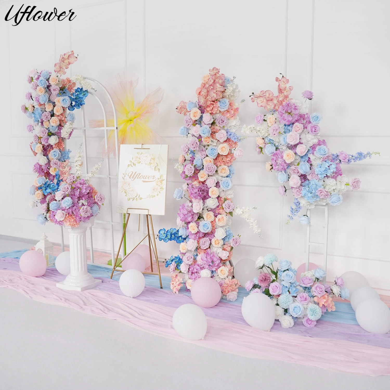 Uflower Purple Mix Color Artificial Flower 5D Wedding Backdrop Arch Decor Flower Row Flower Arrangement Party Event Stage Props
Uflower Purple Mix Color Artificial Flower 5D Wedding Backdrop Arch Decor Flower Row Flower Arrangement Party Event Stage Props