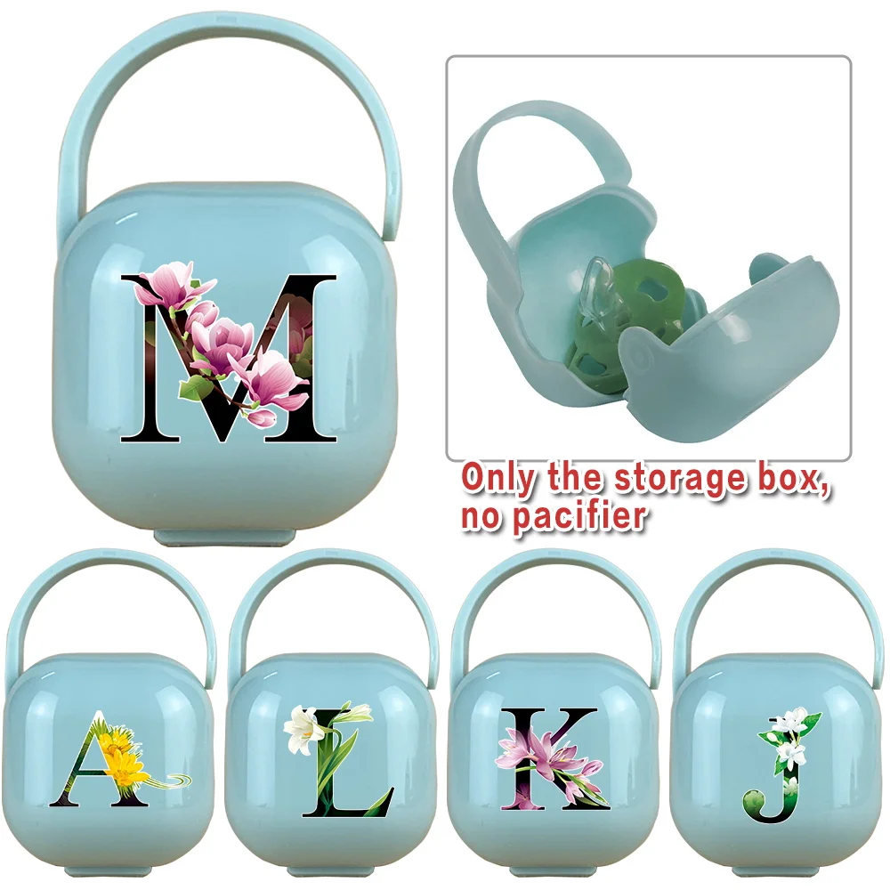 Hygienic Pacifier Keeper Plastic Pacifier Storage Box With Handle Dustproof Infant Teether Holder Flower Color Pattern
Hygienic Pacifier Keeper Plastic Pacifier Storage Box With Handle Dustproof Infant Teether Holder Flower Color Pattern