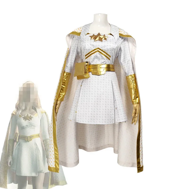 Halloween 2026 Starlight Cosplay Dress Cloak Bag Annie January Stage Costumes Superhero Heroine Combat Uniform Skirt Women Size
Halloween 2026 Starlight Cosplay Dress Cloak Bag Annie January Stage Costumes Superhero Heroine Combat Uniform Skirt Women Size