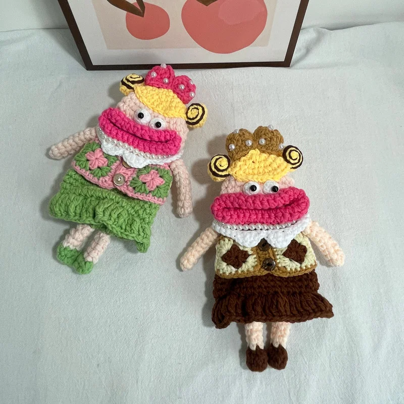 Big mouth wearable vest doll phone bag women's bag finished cute curly hair girl shoulder crossbody bag 
Big mouth wearable vest doll phone bag women's bag finished cute curly hair girl shoulder crossbody bag