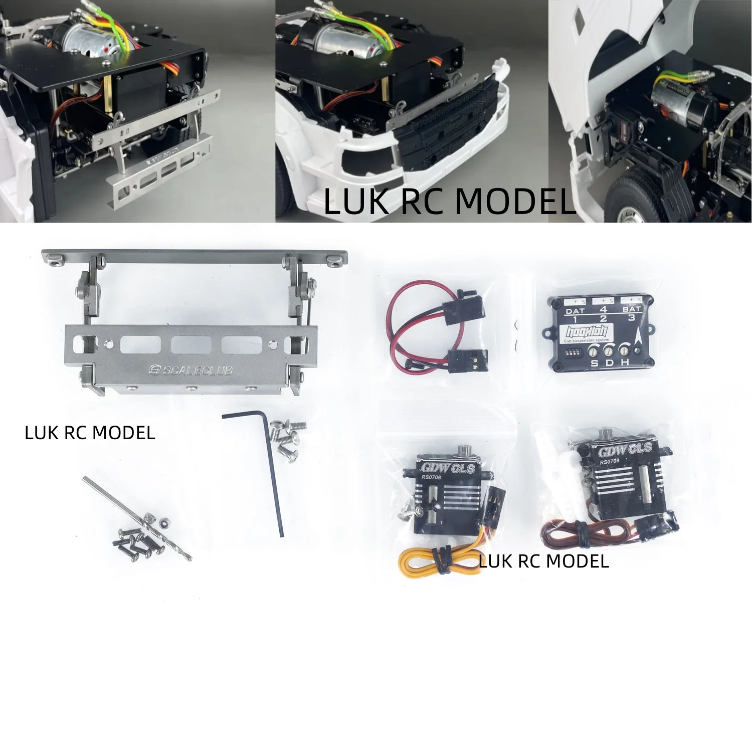 Система подвески Fury Bear Cab 1/14 SCALECLUB 770S RC Трактор Грузовик с дистанционным управлением и сервоприводом Провода
Система подвески Fury Bear Cab 1/14 SCALECLUB 770S RC Трактор Грузовик с дистанционным управлением и сервоприводом Провода