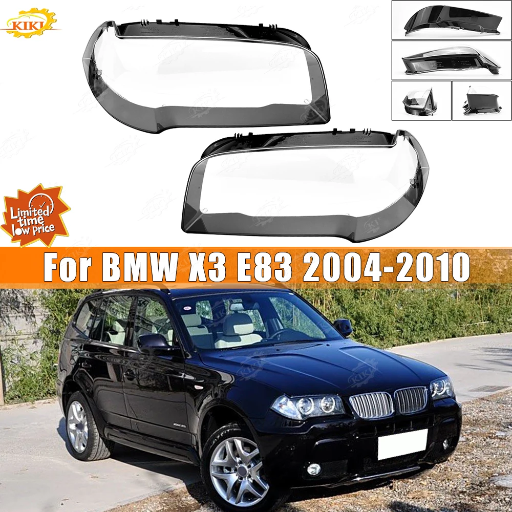 Для BMW X3 E83: Замена линз фар, крышки фар, 2004-2010, пара, из плексигласа, для дневных ходовых огней, автомобильные аксессуары
Для BMW X3 E83: Замена линз фар, крышки фар, 2004-2010, пара, из плексигласа, для дневных ходовых огней, автомобильные аксессуары