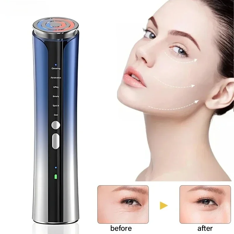 6 in 1 Microcurrent Current Facial Micro Facial Device Massager Light Therapy Face Eye Neck Lifting Home Skin Tightening Machine
6 in 1 Microcurrent Current Facial Micro Facial Device Massager Light Therapy Face Eye Neck Lifting Home Skin Tightening Machine