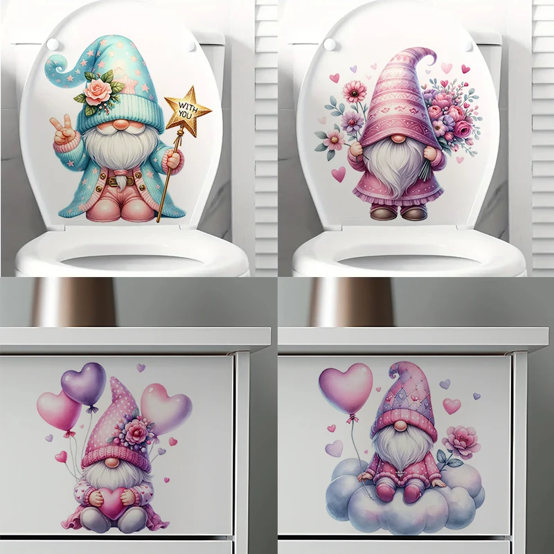 KT311# Gnome and Balloon Toilet Stickers, Bright Wall for Home, Cabinet, Door,Refrigerator Decoration, Vinyl Car Decals,
KT311# Gnome and Balloon Toilet Stickers, Bright Wall for Home, Cabinet, Door,Refrigerator Decoration, Vinyl Car Decals,
