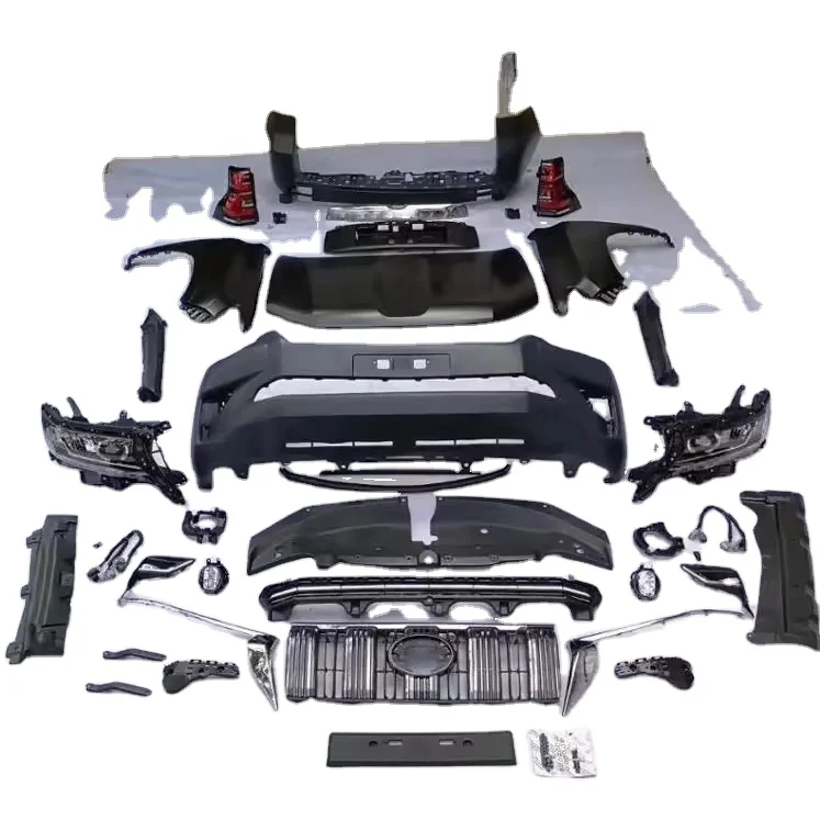 High Quality Facelift Accessories Rear Front Bumper Side Skirt Include for 2016-2023 Body Kit for Land Cruise for Prado 150
High Quality Facelift Accessories Rear Front Bumper Side Skirt Include for 2016-2023 Body Kit for Land Cruise for Prado 150