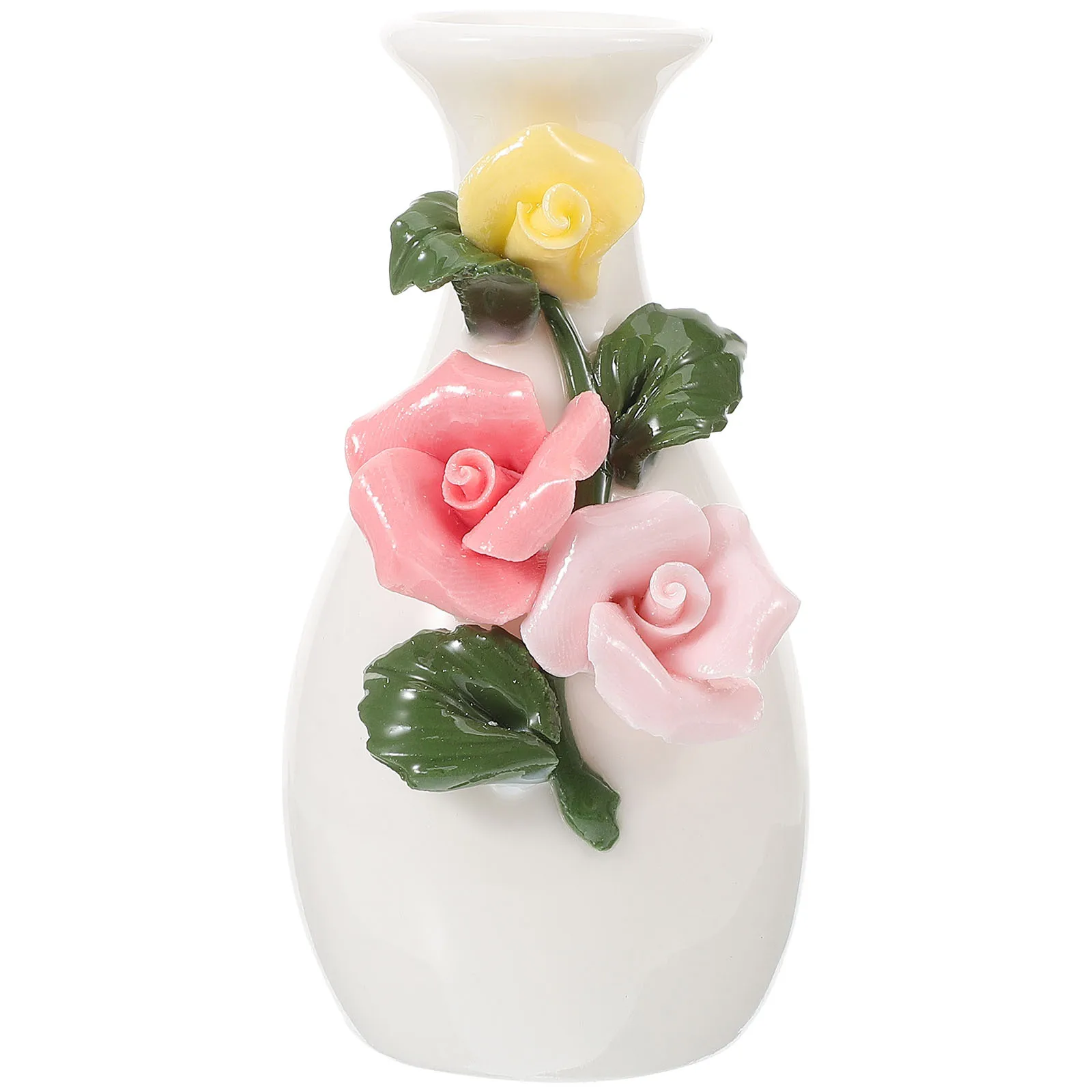 Ceramic Vase Mini Flower Arrangement Decorative Buds Vase Table Centerpiece Dried Flowers Holder Home Office Decor
Ceramic Vase Mini Flower Arrangement Decorative Buds Vase Table Centerpiece Dried Flowers Holder Home Office Decor