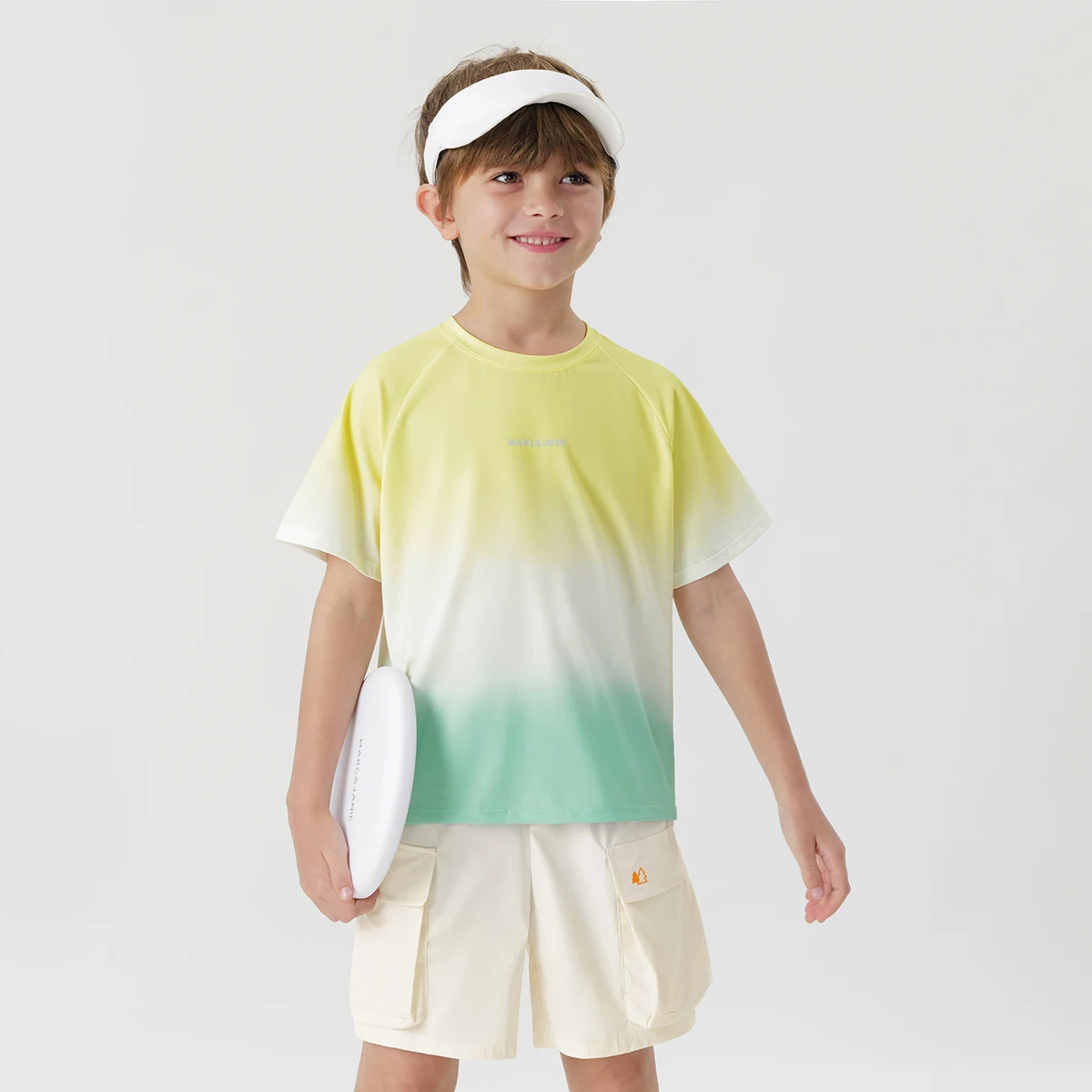 MARC&JANIE Boys Girls Gradient Color Elastic Short Sleeve T-shirt for Summer 240328
MARC&JANIE Boys Girls Gradient Color Elastic Short Sleeve T-shirt for Summer 240328