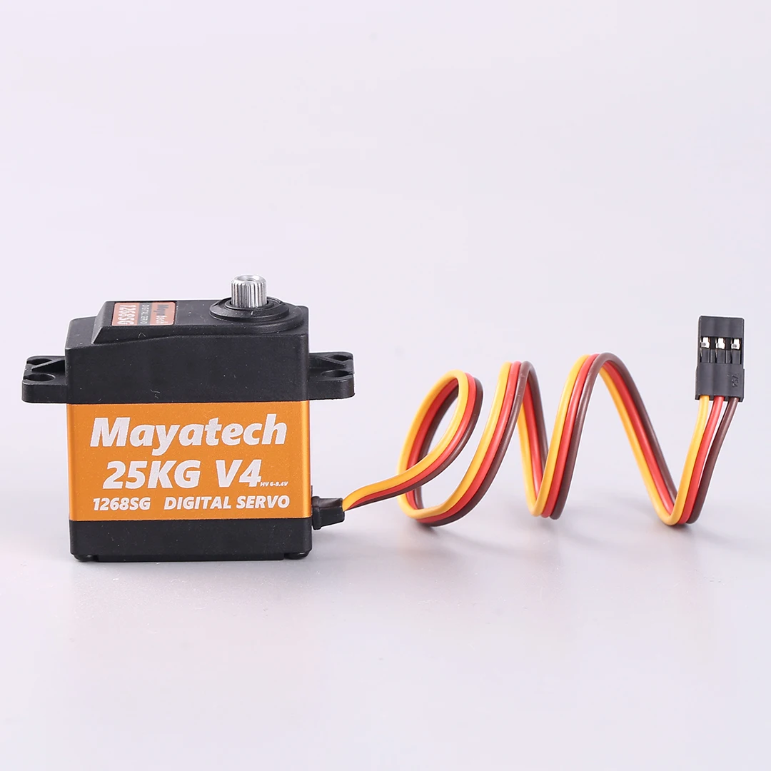 Mayatech 1268SG V4 25 кг цифровой руль высокий торсион без брызг металлические зубы Аirmodel высокое напряжение 
Mayatech 1268SG V4 25 кг цифровой руль высокий торсион без брызг металлические зубы Аirmodel высокое напряжение