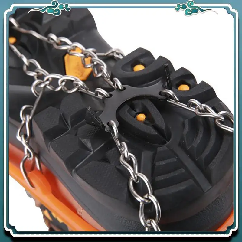 Reliable Crampons Ice Traction Cleats Anti Slip Safe Protect For Walking Jogging Climbing Hiking On Snow Unisex Microspikes
Reliable Crampons Ice Traction Cleats Anti Slip Safe Protect For Walking Jogging Climbing Hiking On Snow Unisex Microspikes