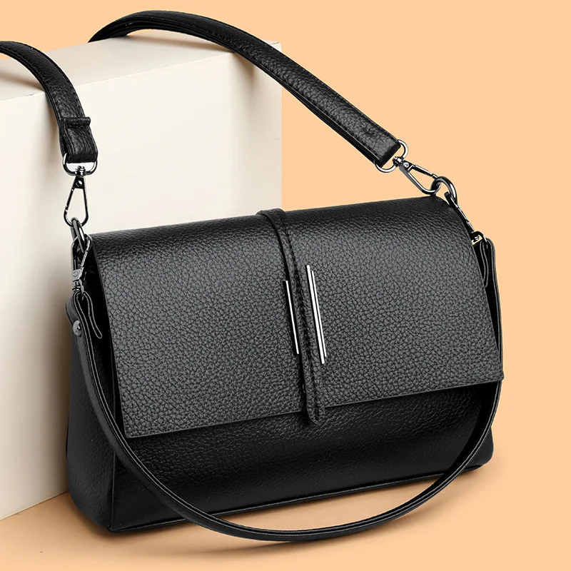 Fashion Soft PU Leather Handbag Women High Quality Casual Shoulder Crossbody Bag Female Messenger Bags Purse Luxury Totes
Fashion Soft PU Leather Handbag Women High Quality Casual Shoulder Crossbody Bag Female Messenger Bags Purse Luxury Totes