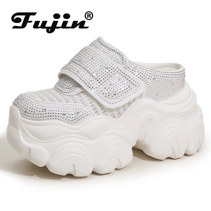 Fujin 10 см воздушная сетка из микрофибры, кожаные туфли на танкетке, высокие брендовые удобные ботинки, модные летние массивные кроссовки, женские тапочки
Fujin 10 см воздушная сетка из микрофибры, кожаные туфли на танкетке, высокие брендовые удобные ботинки, модные летние массивные кроссовки, женские тапочки