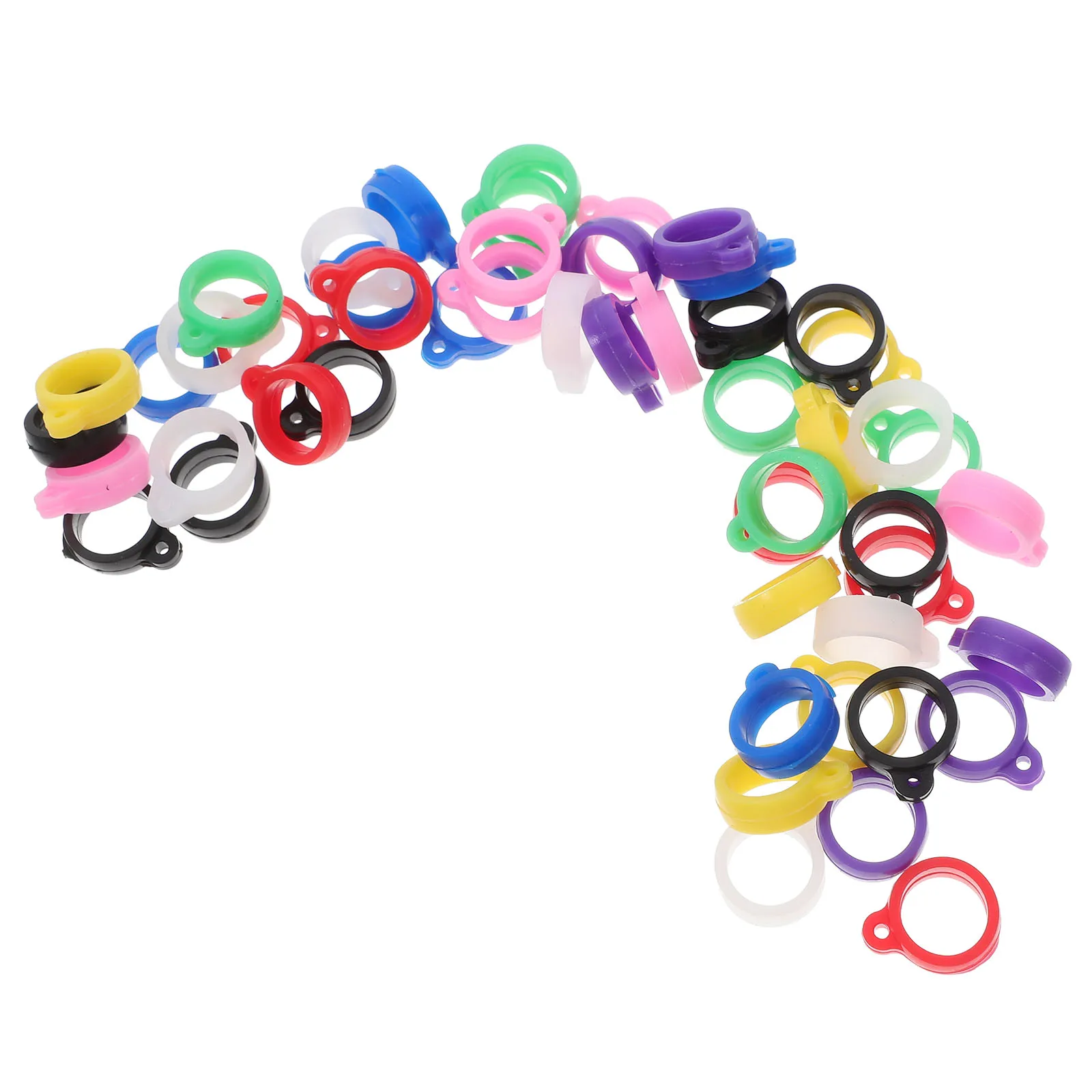 50pcs Silicone Ring Holder Durable Adjustable Necklace Lanyard Keychain Bracelet Jewelry Anti Lost Bulk Pack
50pcs Silicone Ring Holder Durable Adjustable Necklace Lanyard Keychain Bracelet Jewelry Anti Lost Bulk Pack