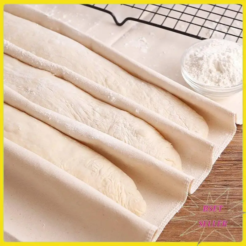 A010 Large Professional Bakers Dough Couche (35X26inch)- Pastry Proofing Cloth For Baking French Bread Loafs
A010 Large Professional Bakers Dough Couche (35X26inch)- Pastry Proofing Cloth For Baking French Bread Loafs