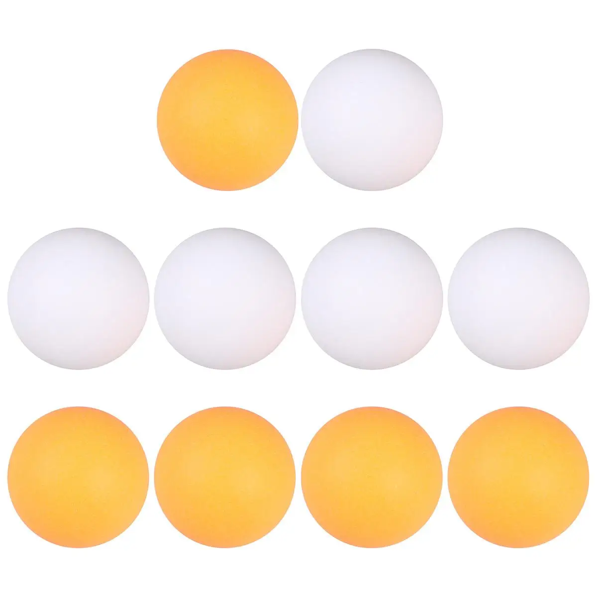 10 Pcs Table Tennis Balls Durable ABS Long Lasting Smooth Seams White Yellow Practice Pong Supplies Plastic Ball Round
10 Pcs Table Tennis Balls Durable ABS Long Lasting Smooth Seams White Yellow Practice Pong Supplies Plastic Ball Round