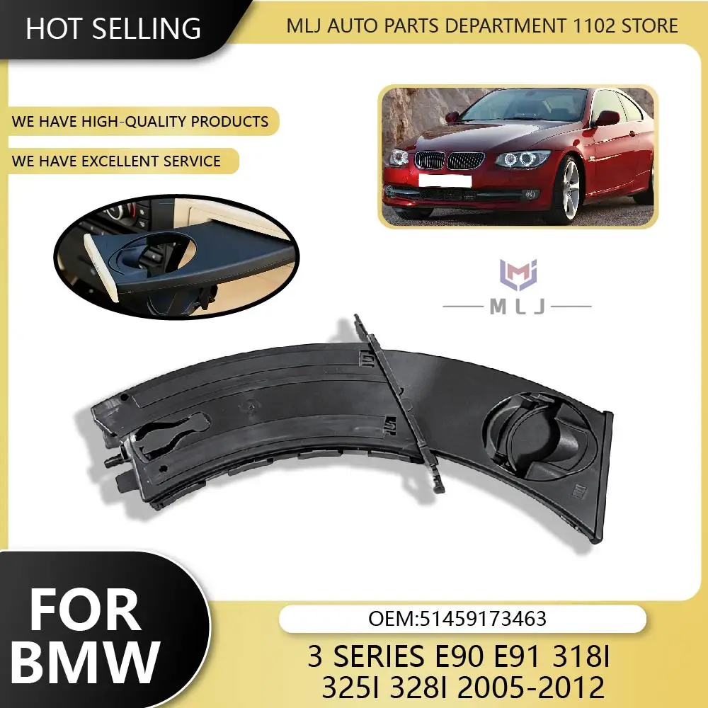 51459173463 For BMW 3 Series E90 E91 318I 325I 328I Front Driver Left Side Drink Cup Holder Black Cup Holder Car Accessories
51459173463 For BMW 3 Series E90 E91 318I 325I 328I Front Driver Left Side Drink Cup Holder Black Cup Holder Car Accessories