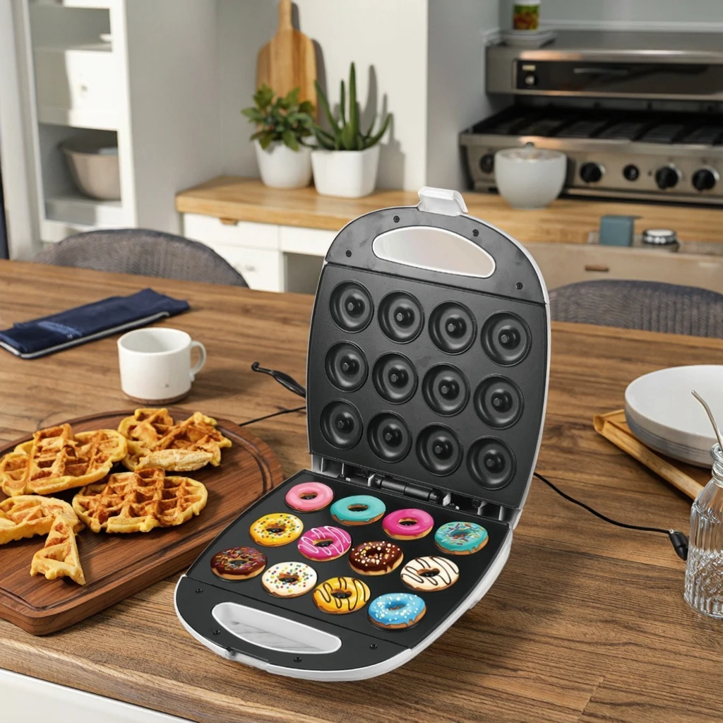 European Standard Mini Donut Cake Machine RAF Cross-Border Household Light Food Baking Electric for US Plug Internet Celebrity
European Standard Mini Donut Cake Machine RAF Cross-Border Household Light Food Baking Electric for US Plug Internet Celebrity