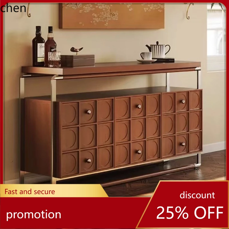 HXL Vintage Style Sideboard Retro Year-Round Wall-Mounted Integrated High-End Solid Wood Storage Side Cabinet
HXL Vintage Style Sideboard Retro Year-Round Wall-Mounted Integrated High-End Solid Wood Storage Side Cabinet