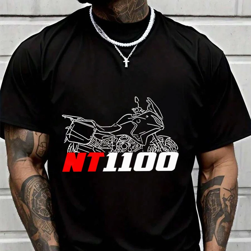 NT1100 Motorcycle For Riders Creative Print T Shirt Summer Short-sleeved Casual Tee Men Women Streetwear Loose T-shirt
NT1100 Motorcycle For Riders Creative Print T Shirt Summer Short-sleeved Casual Tee Men Women Streetwear Loose T-shirt