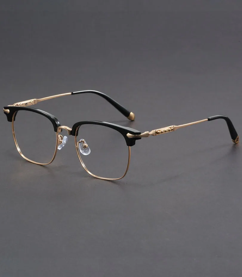 New Metal Half Frame Square Men's Business Anti blue light Glasses Fashion Trendy Decorative Flat Mirror 2025 Reading Glasses
New Metal Half Frame Square Men's Business Anti blue light Glasses Fashion Trendy Decorative Flat Mirror 2025 Reading Glasses