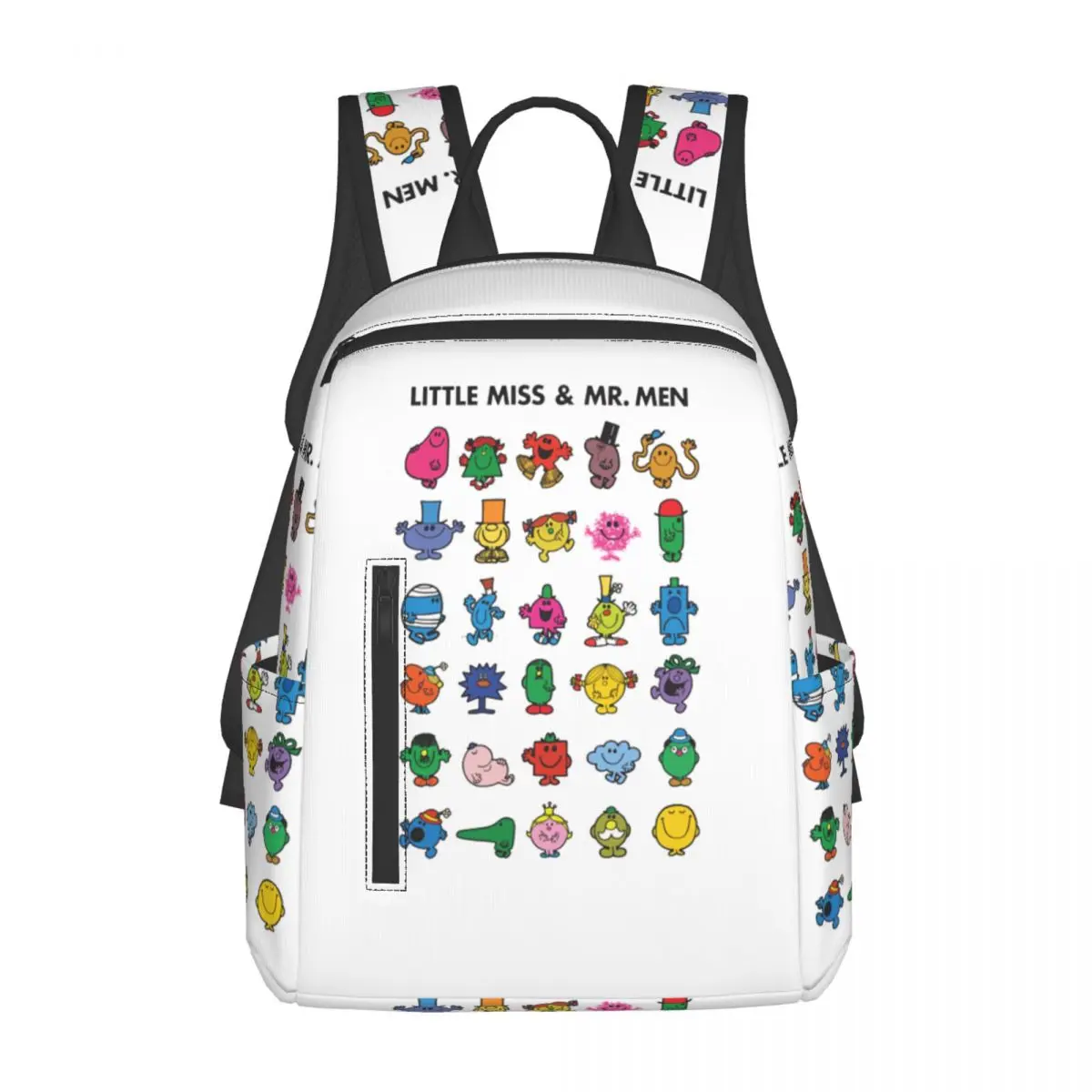 Little Miss And Mr. Men Backpack Daypack Large Capacity Kids BookBag School Bag Shoulder Bags for Men Women
Little Miss And Mr. Men Backpack Daypack Large Capacity Kids BookBag School Bag Shoulder Bags for Men Women