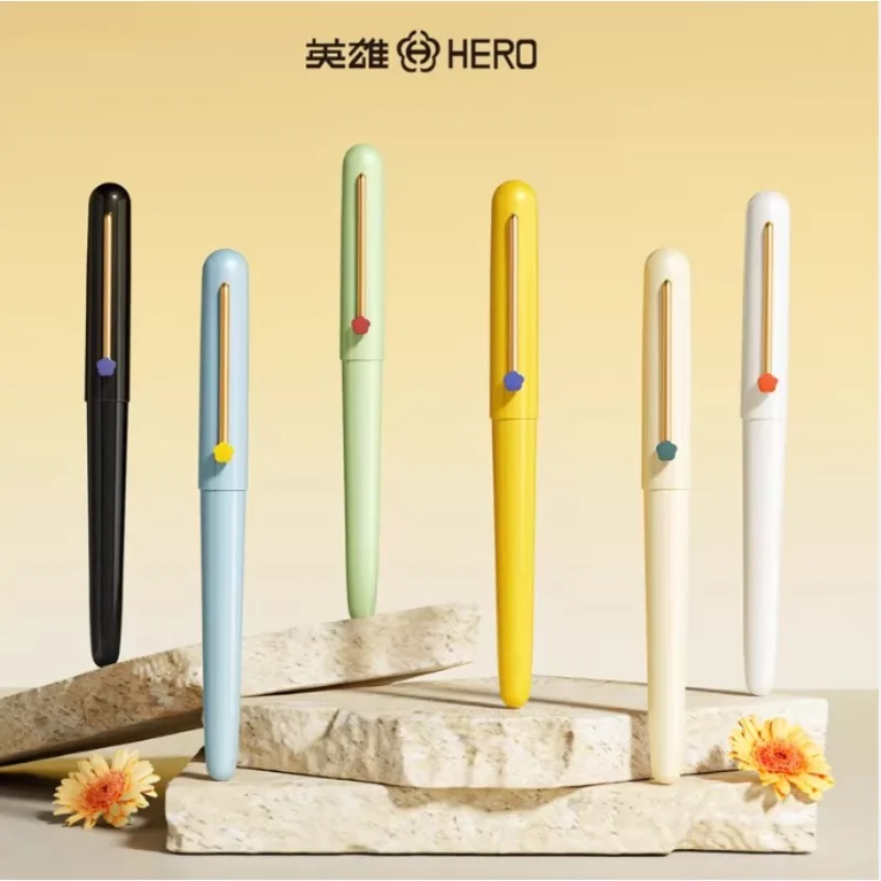 Ручка Hero 616 New Star Candy Color с темным наконечником 0.38EF, классическая улучшенная версия, может заменить картридж 3.4, для письма и тренировок
Ручка Hero 616 New Star Candy Color с темным наконечником 0.38EF, классическая улучшенная версия, может заменить картридж 3.4, для письма и тренировок